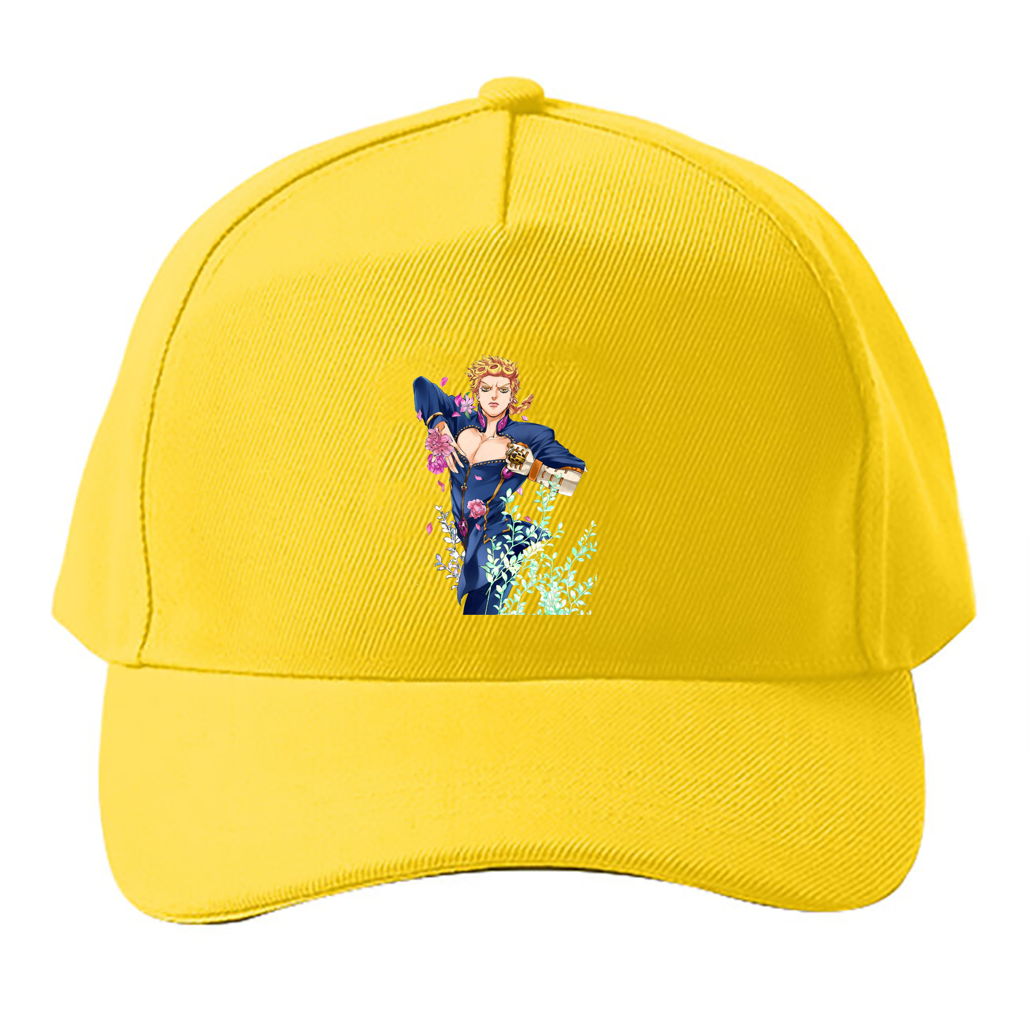 （画像用） ジョジョの奇妙な冒険 ジョルノ?ジョバァーナ JoJo's Bizarre Adventure Giorno Giovanna ベースボールキャップ 綿100％ 男女兼用 帽子 スポーツ